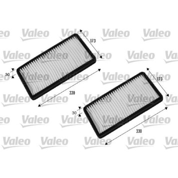 Valeo 698856 Filter, Innenraumluft ESSENTIAL Valeo 698856 Filter, Innenraumluft ESSENTIAL