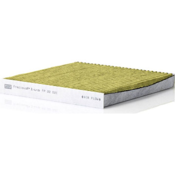 MANN-FILTER FP 22 021 Innenraumfilter FreciousPlus Aktivkohlefilter mit Polyphenol, antibakteriell, Feinstaubfilter (PM 2.5) MANN-FILTER FP 22 021 Innenraumfilter FreciousPlus Aktivkohlefilter mit Polyphenol, antibakteriell, Feinstaubfilter (PM 2.5)