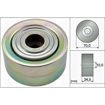 INA 532 0787 10 Umlenkrolle/Führungsrolle, Keilrippenriemen INA 532 0787 10 Umlenkrolle/Führungsrolle, Keilrippenriemen