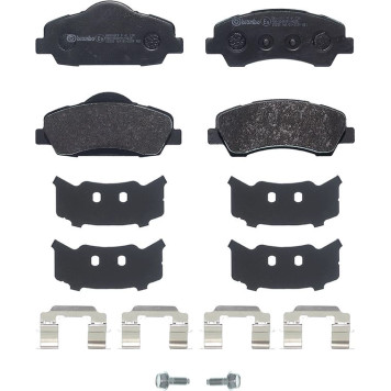 Brembo P 61 138 Bremsbelagsatz, Scheibenbremse PRIME LINE Brembo P 61 138 Bremsbelagsatz, Scheibenbremse PRIME LINE