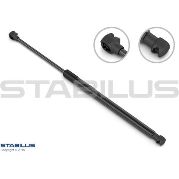 2x Stabilus 124051 Gasfeder, Kofferraum/Laderaum LIFT-O-MAT®