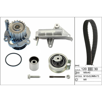 INA 530 0177 30 Wasserpumpe + Zahnriemensatz