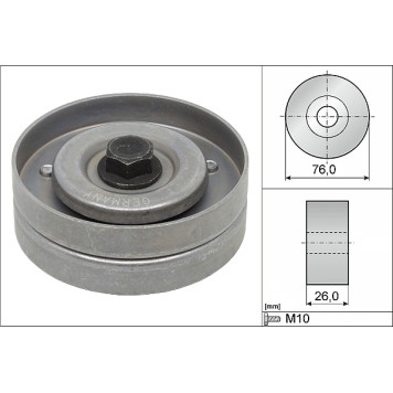 INA 532 0402 30 Umlenkrolle/Führungsrolle, Keilrippenriemen INA 532 0402 30 Umlenkrolle/Führungsrolle, Keilrippenriemen
