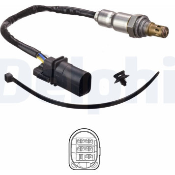 Delphi ES21175-12B1 Lambdasonde Delphi ES21175-12B1 Lambdasonde