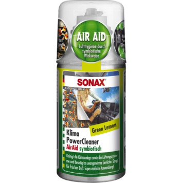 SONAX 03234000 Klimaanlagenreiniger/-desinfizierer KlimaPowerCleaner antibakteriell Green Lemon AirAid SONAX 03234000 Klimaanlagenreiniger/-desinfizierer KlimaPowerCleaner antibakteriell Green Lemon AirAid