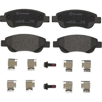 Brembo P 61 081 Bremsbelagsatz, Scheibenbremse PRIME LINE