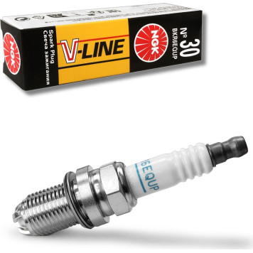 NGK V-Line 6343 Zündkerze M14 x 1,25, Schlüsselweite: 16 mm NGK V-Line 6343 Zündkerze M14 x 1,25, Schlüsselweite: 16 mm