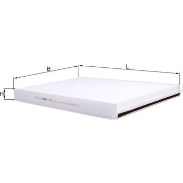 Knecht LA 81 Filter, Innenraumluft Knecht LA 81 Filter, Innenraumluft