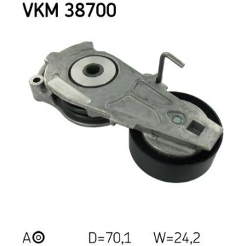 SKF VKM 38700 Spannrolle, Keilrippenriemen