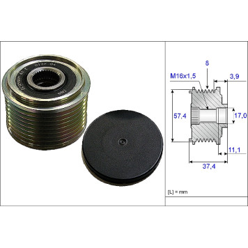 INA 535 0068 10 Generatorfreilauf INA 535 0068 10 Generatorfreilauf