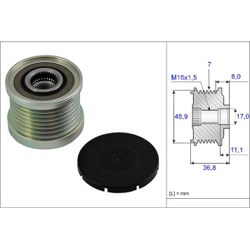 INA 535 0081 10 Generatorfreilauf INA 535 0081 10 Generatorfreilauf