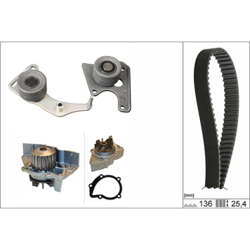 INA 530 0096 31 Wasserpumpe + Zahnriemensatz INA 530 0096 31 Wasserpumpe + Zahnriemensatz