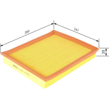 BOSCH F 026 400 004 Luftfilter BOSCH F 026 400 004 Luftfilter