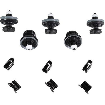 Metzger 2280102 Halteclipsatz, Innenraumverkleidung