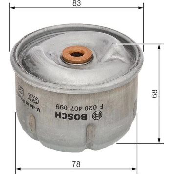 BOSCH F 026 407 099 Ölfilter BOSCH F 026 407 099 Ölfilter