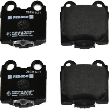 Ferodo FDB1610 Bremsbelagsatz, Scheibenbremse PREMIER Ferodo FDB1610 Bremsbelagsatz, Scheibenbremse PREMIER