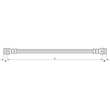 Metzger 4110319 Bremsschlauch