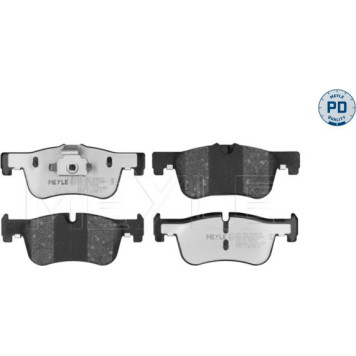 Meyle 025 250 1418/PD Bremsbelagsatz, Scheibenbremse MEYLE-PD: Advanced performance and design Meyle 025 250 1418/PD Bremsbelagsatz, Scheibenbremse MEYLE-PD: Advanced performance and design