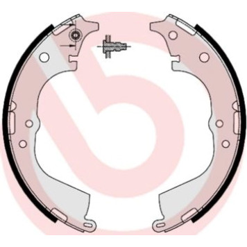 Brembo S 83 537 Bremsbackensatz ESSENTIAL LINE Brembo S 83 537 Bremsbackensatz ESSENTIAL LINE