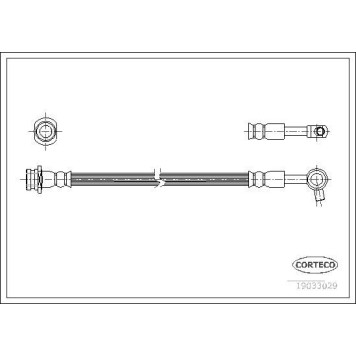 Corteco 19033029 Bremsschlauch