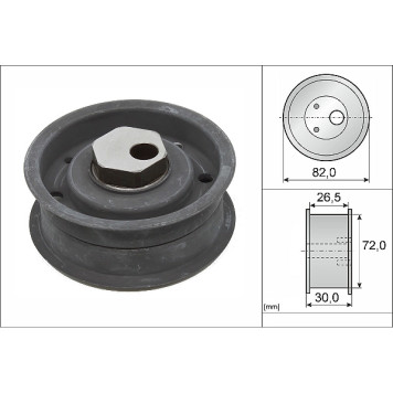 INA 531 0304 10 Spannrolle, Zahnriemen INA 531 0304 10 Spannrolle, Zahnriemen