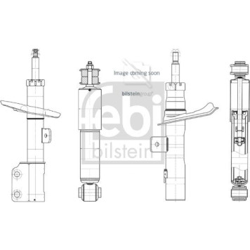 febi bilstein 1002710 Stoßdämpfer febi bilstein 1002710 Stoßdämpfer