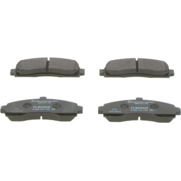 BOSCH 0 986 461 122 Bremsbelagsatz, Scheibenbremse BOSCH 0 986 461 122 Bremsbelagsatz, Scheibenbremse