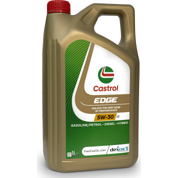 5W30 CASTROL EDGE C3 TITANIUM, 1552FD, 5L 5W30 CASTROL EDGE C3 TITANIUM, 1552FD, 5L