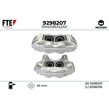 FTE 9298207 Bremssattel NEOGEN