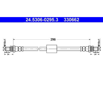 ATE 24.5306-0295.3 Bremsschlauch