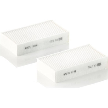 MANN-FILTER CU 1721-2 Innenraumfilter, Partikelfilter MANN-FILTER CU 1721-2 Innenraumfilter, Partikelfilter