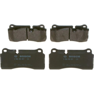 BOSCH 0 986 494 957 Bremsbelagsatz, Scheibenbremse