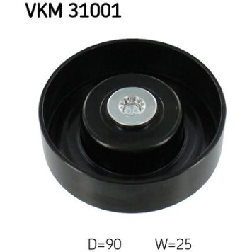 SKF VKM 31001 Umlenkrolle/Führungsrolle, Keilrippenriemen