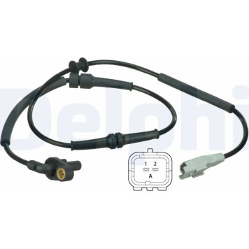 Delphi SS20380 Sensor, Raddrehzahl