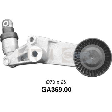 NTN-SNR GA369.00 Spannrolle, Keilrippenriemen NTN-SNR GA369.00 Spannrolle, Keilrippenriemen