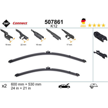 SWF 507861 Wischblatt CONNECT SWF 507861 Wischblatt CONNECT