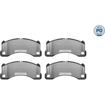Meyle 025 250 0717/PD Bremsbelagsatz, Scheibenbremse MEYLE-PD: Advanced performance and design Meyle 025 250 0717/PD Bremsbelagsatz, Scheibenbremse MEYLE-PD: Advanced performance and design
