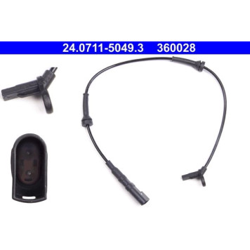 ATE 24.0711-5049.3 Sensor, Raddrehzahl ATE 24.0711-5049.3 Sensor, Raddrehzahl