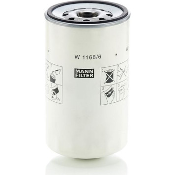 Mann-Filter W 1168/6 Ölfilter Mann-Filter W 1168/6 Ölfilter