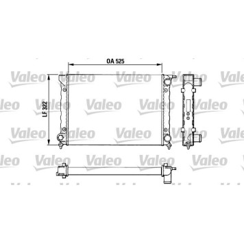 Valeo 883727 Kühler, Motorkühlung Valeo 883727 Kühler, Motorkühlung