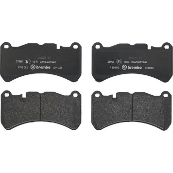 Brembo P 50 092 Bremsbelagsatz, Scheibenbremse PRIME LINE