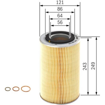 BOSCH 1 457 429 740 Ölfilter BOSCH 1 457 429 740 Ölfilter