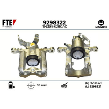 FTE 9298322 Bremssattel NEOGEN FTE 9298322 Bremssattel NEOGEN