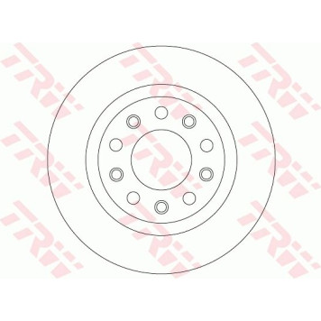 2x TRW DF8070 Bremsscheibe 2 x 2x TRW DF8070 Bremsscheibe 2 x