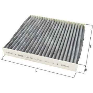 Knecht LAK 436 Filter, Innenraumluft Knecht LAK 436 Filter, Innenraumluft