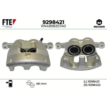 FTE 9298421 Bremssattel NEOGEN FTE 9298421 Bremssattel NEOGEN