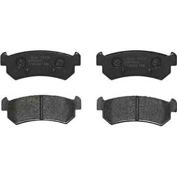 Brembo P 10 001 Bremsbelagsatz, Scheibenbremse PRIME LINE
