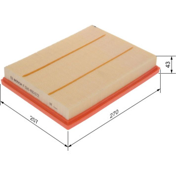 BOSCH F 026 400 672 Luftfilter BOSCH F 026 400 672 Luftfilter