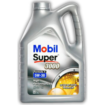 154447 MOBIL Super 3000 Formula V 5W-30 Motoröl, 5l 154447 MOBIL Super 3000 Formula V 5W-30 Motoröl, 5l