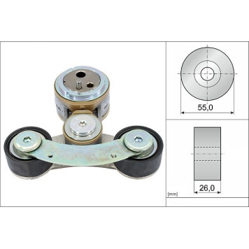 INA 534 0826 10 Riemenspanner, Keilrippenriemen INA 534 0826 10 Riemenspanner, Keilrippenriemen